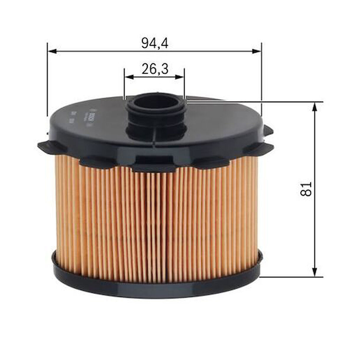 Bosch 1457431703 Mazot Filtresi Partner 206 P306 Berlingo Jumpy Xsara Scudo DW8 DW8B 01 08 Corolla 00 02 1.9D 97 TF1859