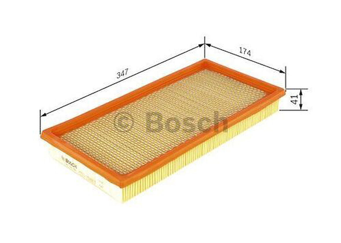 Bosch 1457433298 Hava Filtresi Grand Voyager Rt 2.8-3.2 53004383