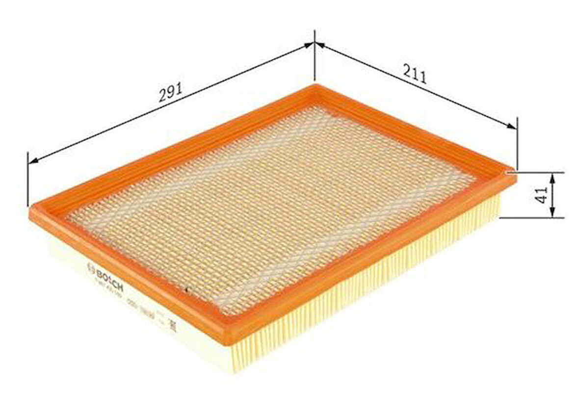 Bosch 1987429189 Hava Filtresi Jeep Cherokee Kj 2.5 2.8 3.7 Crd 4×4 01>08 Commander Xk. Xh 3.0 3.7 Crd 4×4 4.7 V8 5.7 V8 05>10 Grand Cherokee III Wh. Wk 3.0 Crd 4×4 05>9
