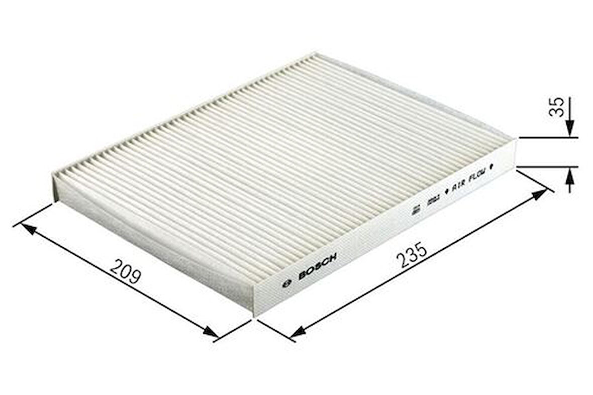 Bosch 1987432113 Polen Filtresi Focus II 1.4 16V 1.6TDCI 1.8 2.0TDCI 1.6 04-Volvo C30 V70 II S40 II V50 04-K 4M5J19G244AA