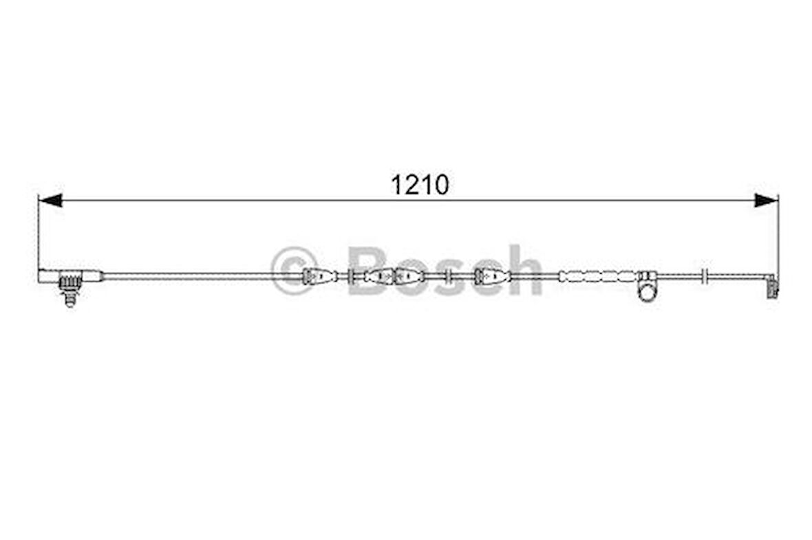 Bosch 1987473054 Balata Fişi Ön Range Rover Sport I L319 SEM500026
