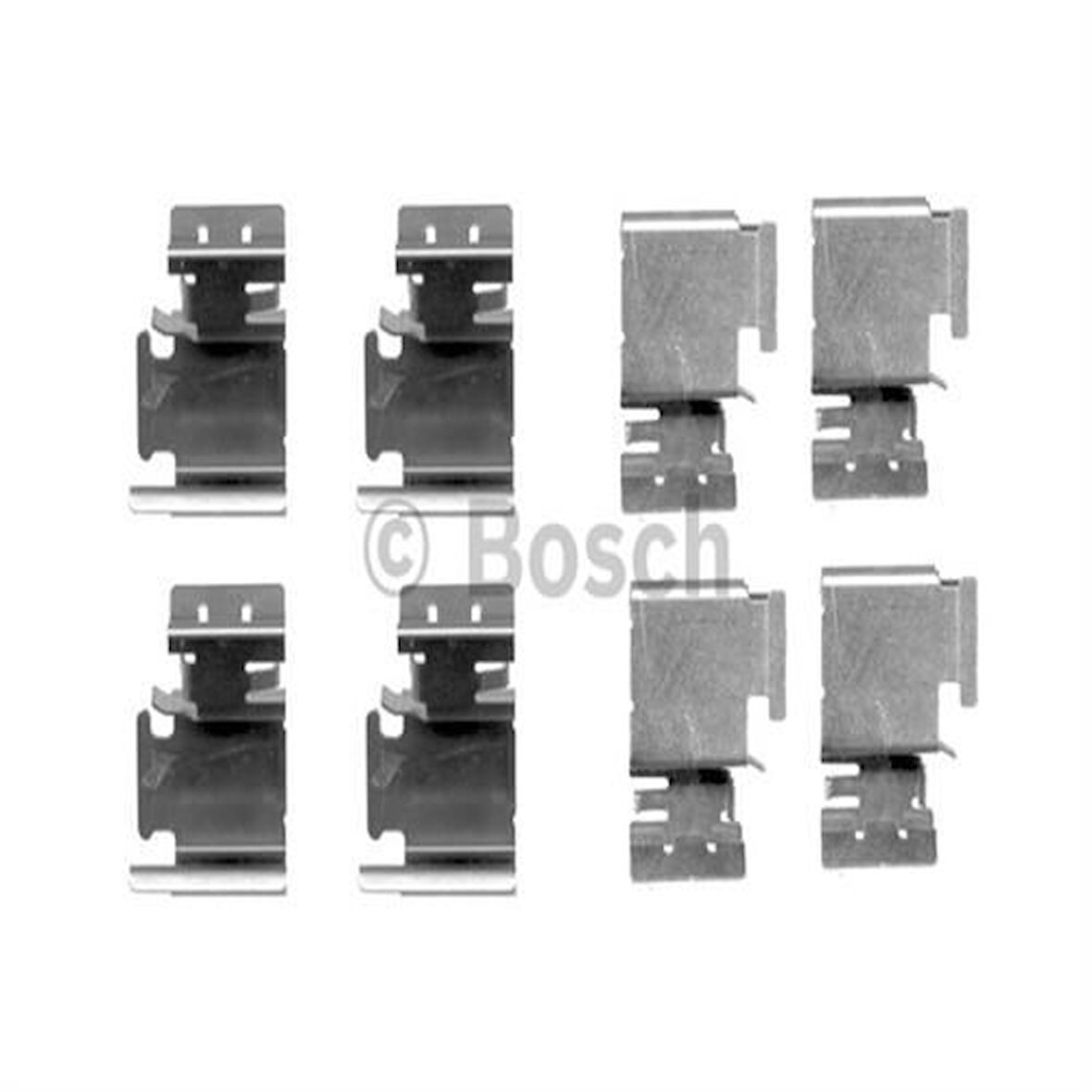 Bosch 1987474312 Ön Fren Balatası Segman Seti Corolla Verso Avensıs