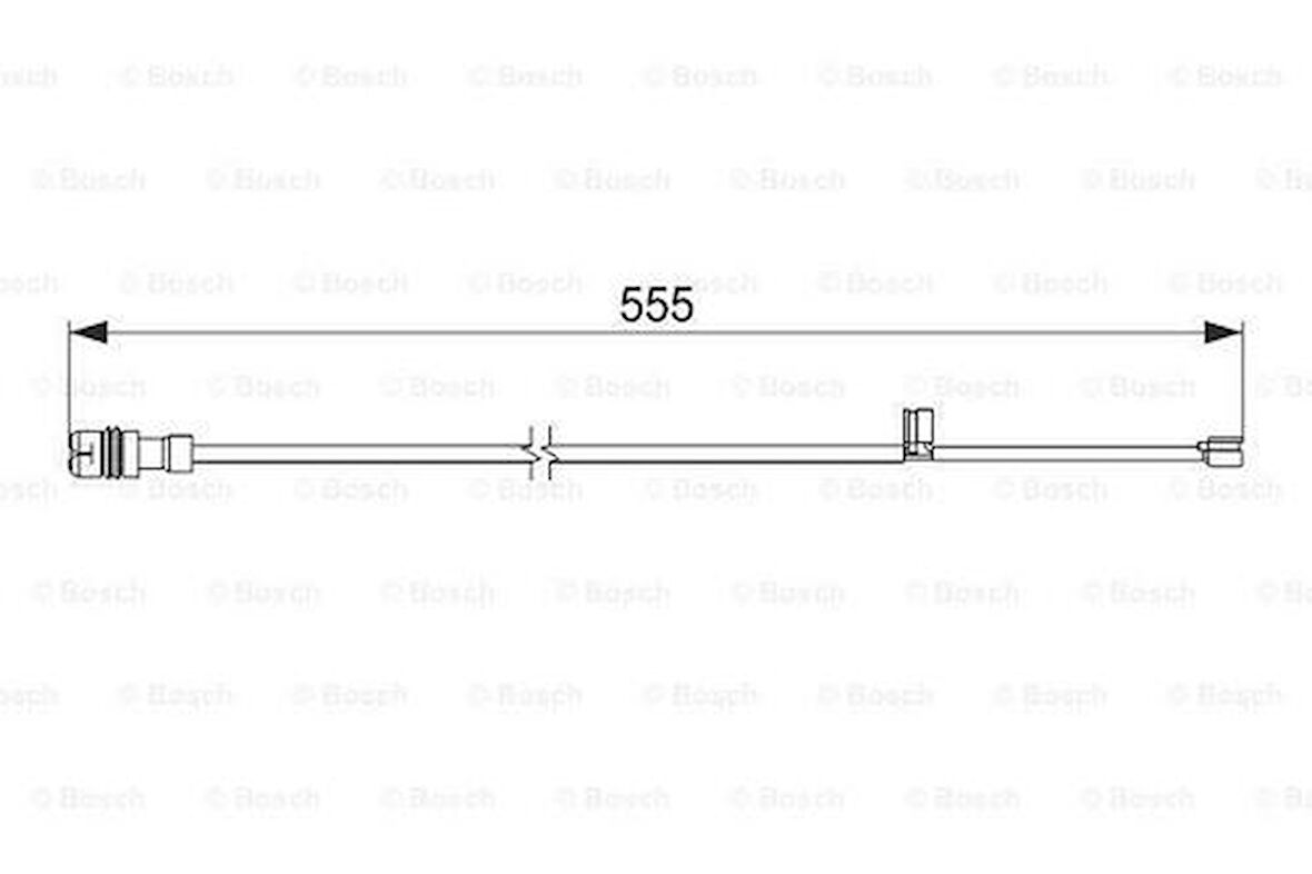 Bosch 1987474568 Disk Balata İkaz Kablosu 95561267790