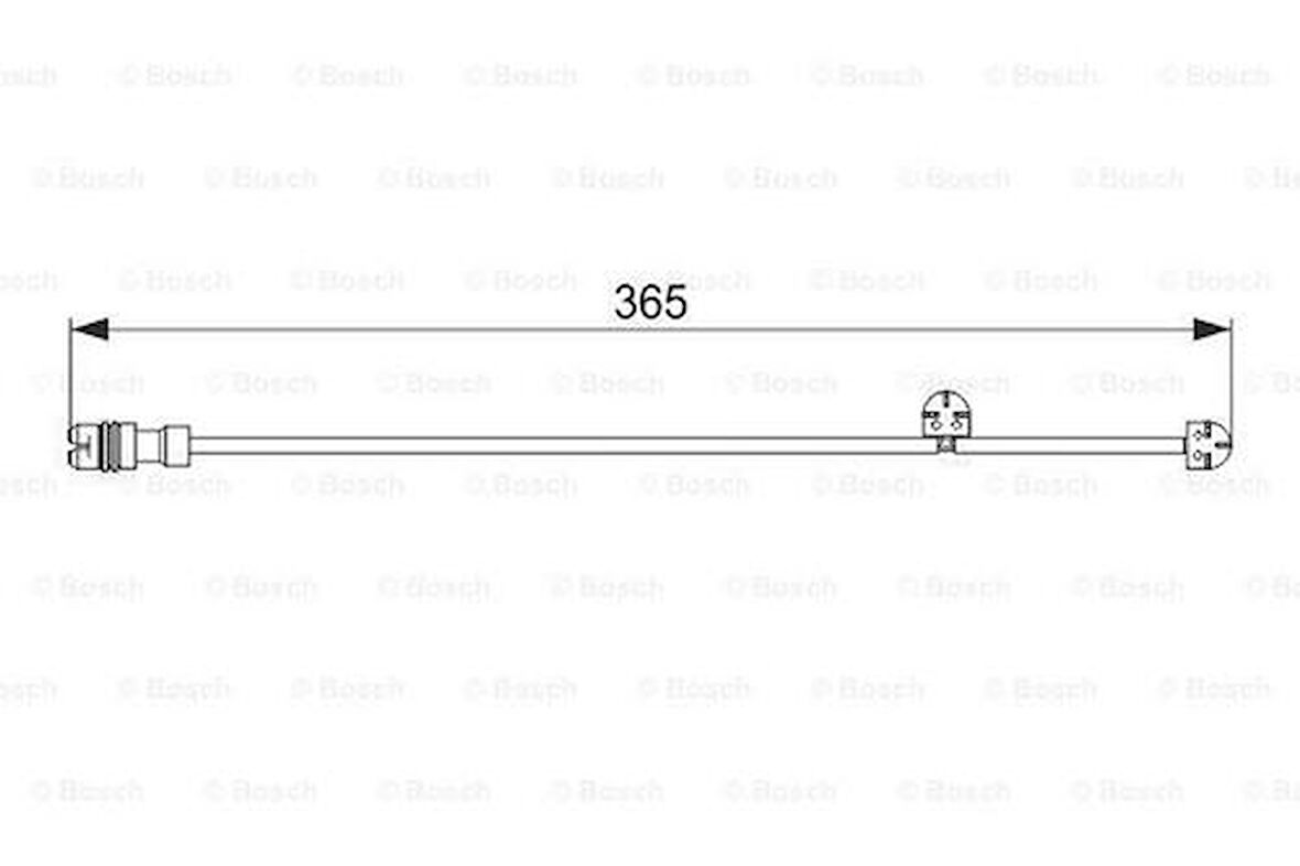 Bosch 1987474570 Disk Balata İkaz Kablosu 95561276900