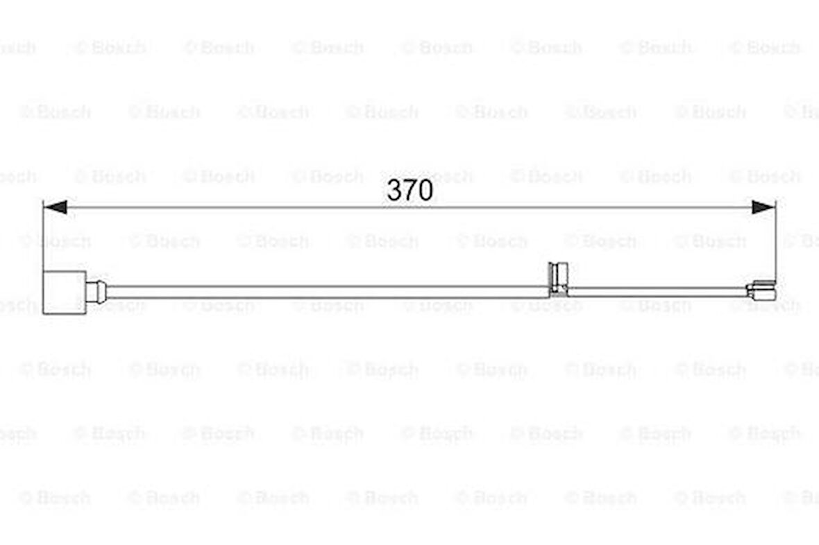 Bosch 1987474572 Disk Balata İkaz Kablosu 