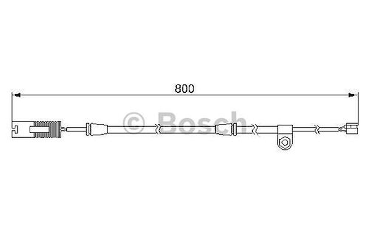 Bosch 1987474945 Fren Balata Fısı Ön Bmw X5-E52
