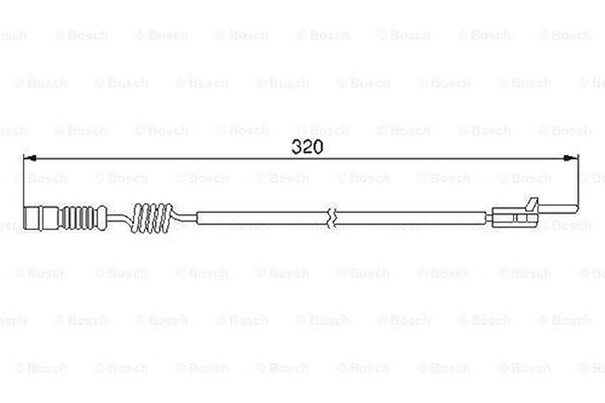Bosch 1987474964 Balata Fişi Mercedes ML-Serisi W163 98 05 A1635401417