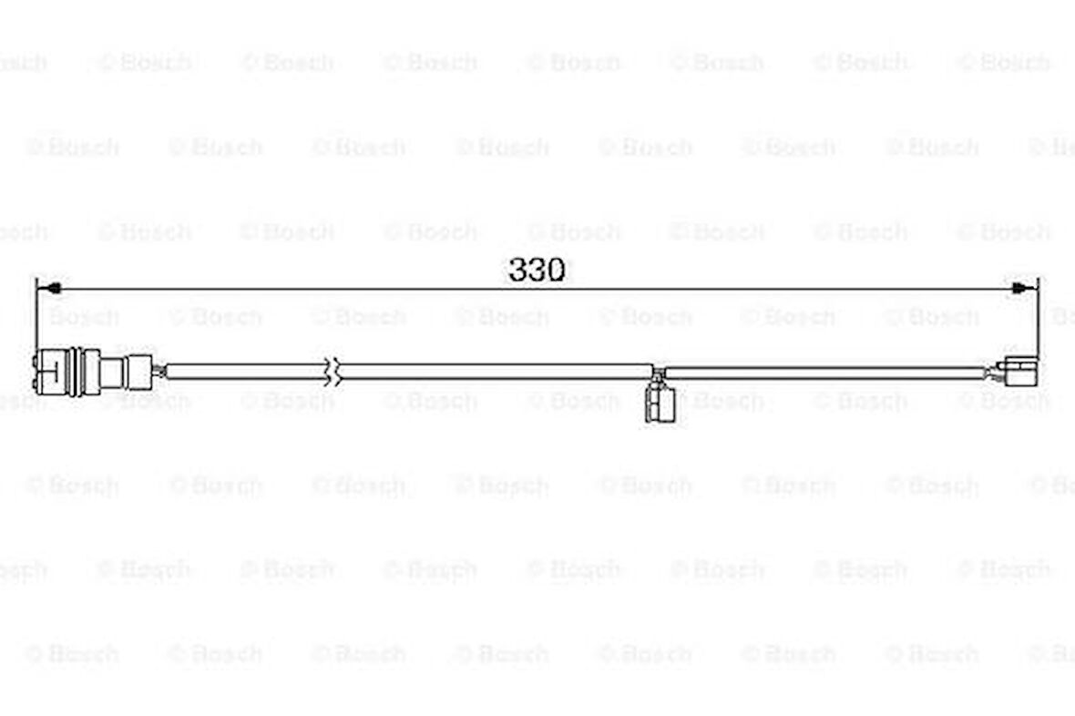 Bosch 1987474983 Disk Balata İkaz Kablosu 92861236500
