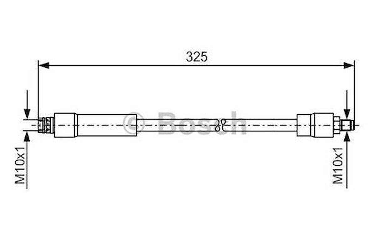 Bosch 1987476082 Fren Hortumu On. 325.00 Mm