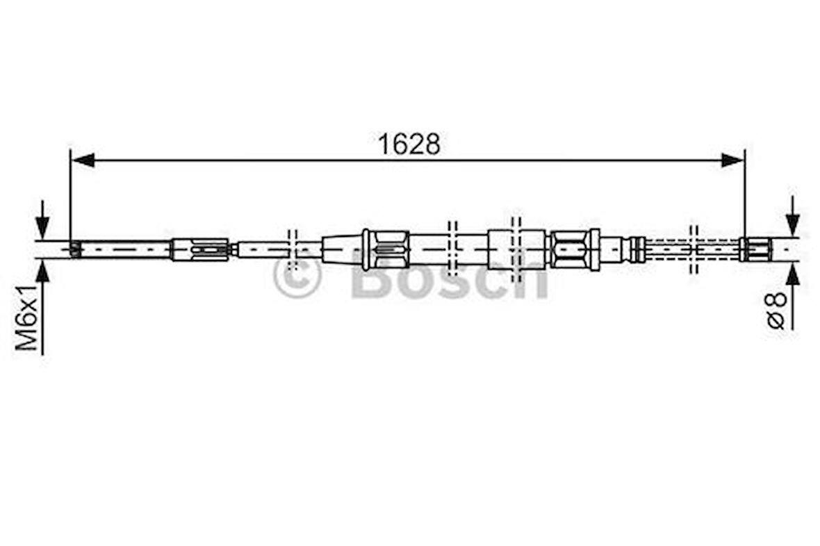Bosch 1987477169 Fren Teli 1628mm 357609721