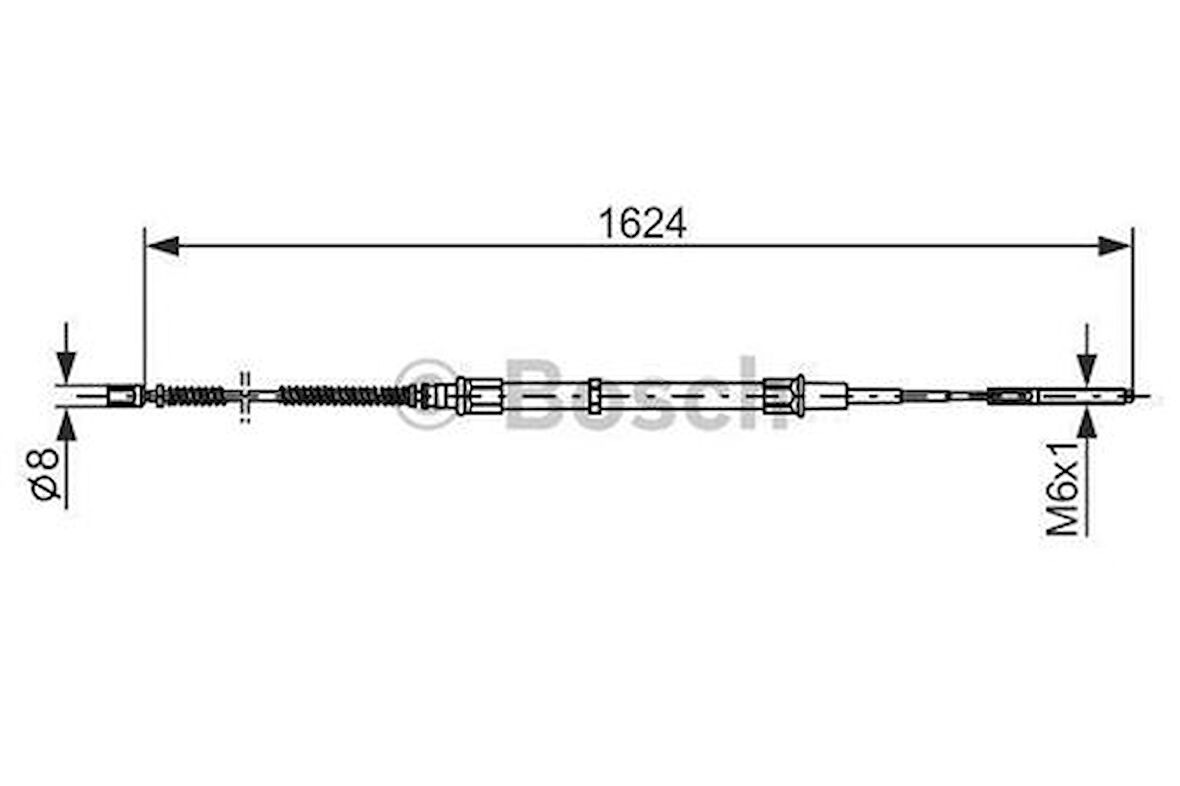 Bosch 1987477407 Fren Teli 1624mm 