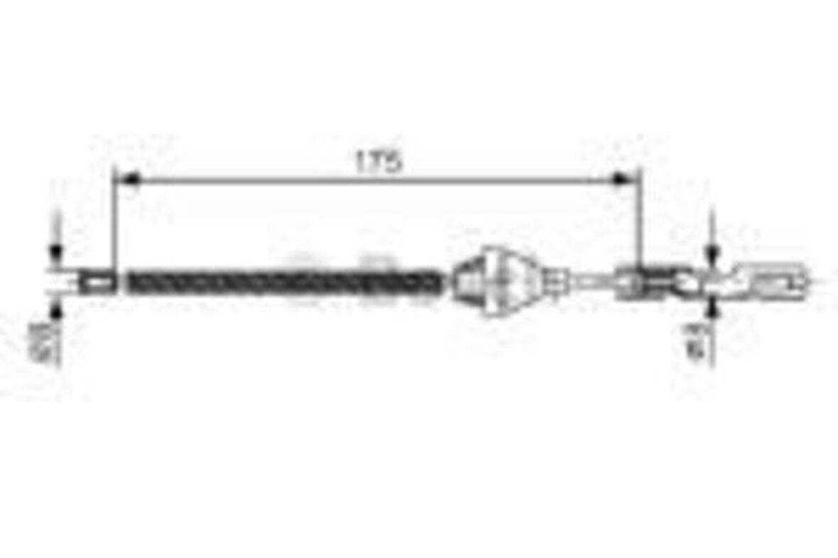 Bosch 1987477906 El Fren Teli Fiesta V (Jh-Jd) 1.25 16V 03-08 Focus Sedan (Dfw) 1.8 TDCI 02-04 Fusion (Ju) 1.6 02-08 2 (Dy) 1.25 02-06 D350044430D