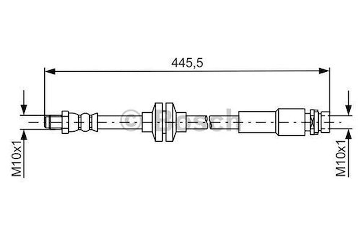 Bosch 1987481668 Fren Hortumu