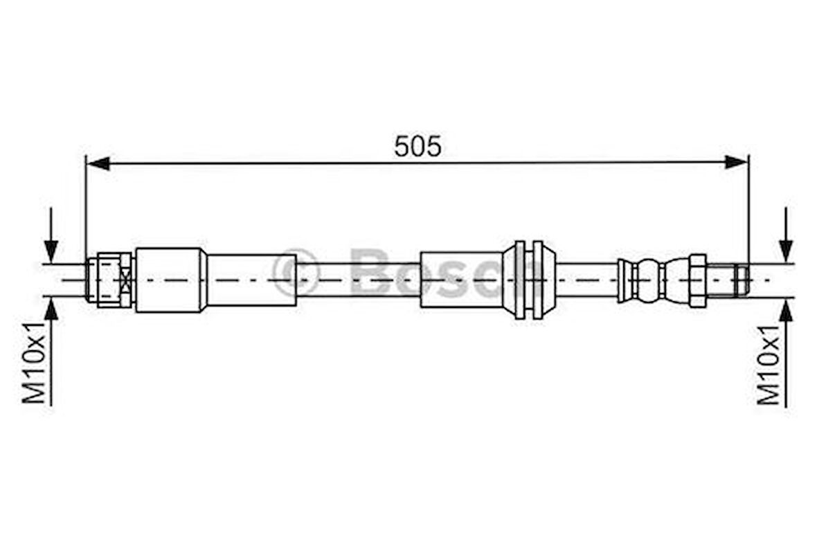 Bosch 1987481675 Fren Hortumu A2464200248