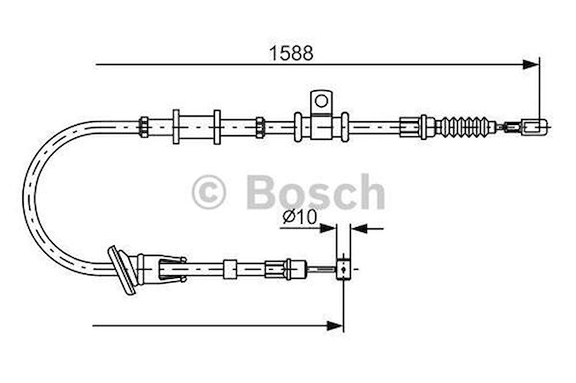 Bosch 1987482246 Fren Teli 1525mm MITMR914269