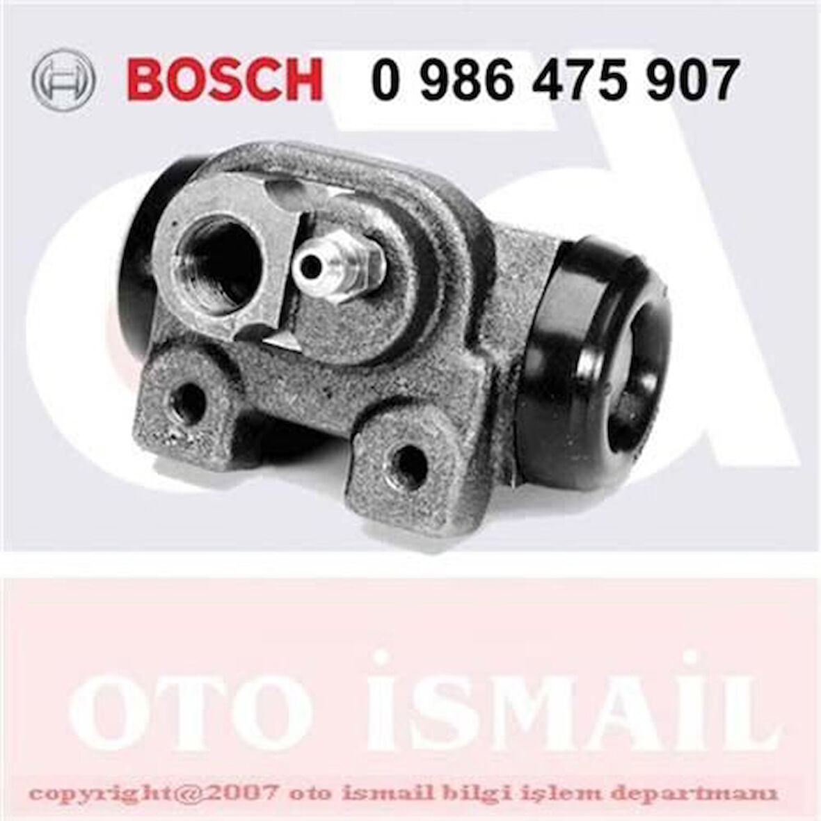 Bosch F026009907 Fren Silindiri Sol C3 1.1L 1.4 HDI 1.4L 02 05 C3 Pluriel 03-ABS'siz Çap 19.05mm 4402.E9