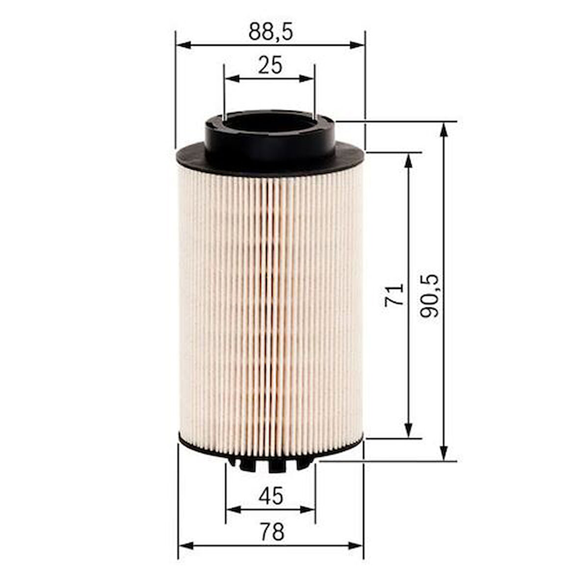 Bosch F026402062 Yakıt Filtresi Astra J 10-Insignia 08-Meriva B 10-Zafira C 12-Cruze 09- 5818085