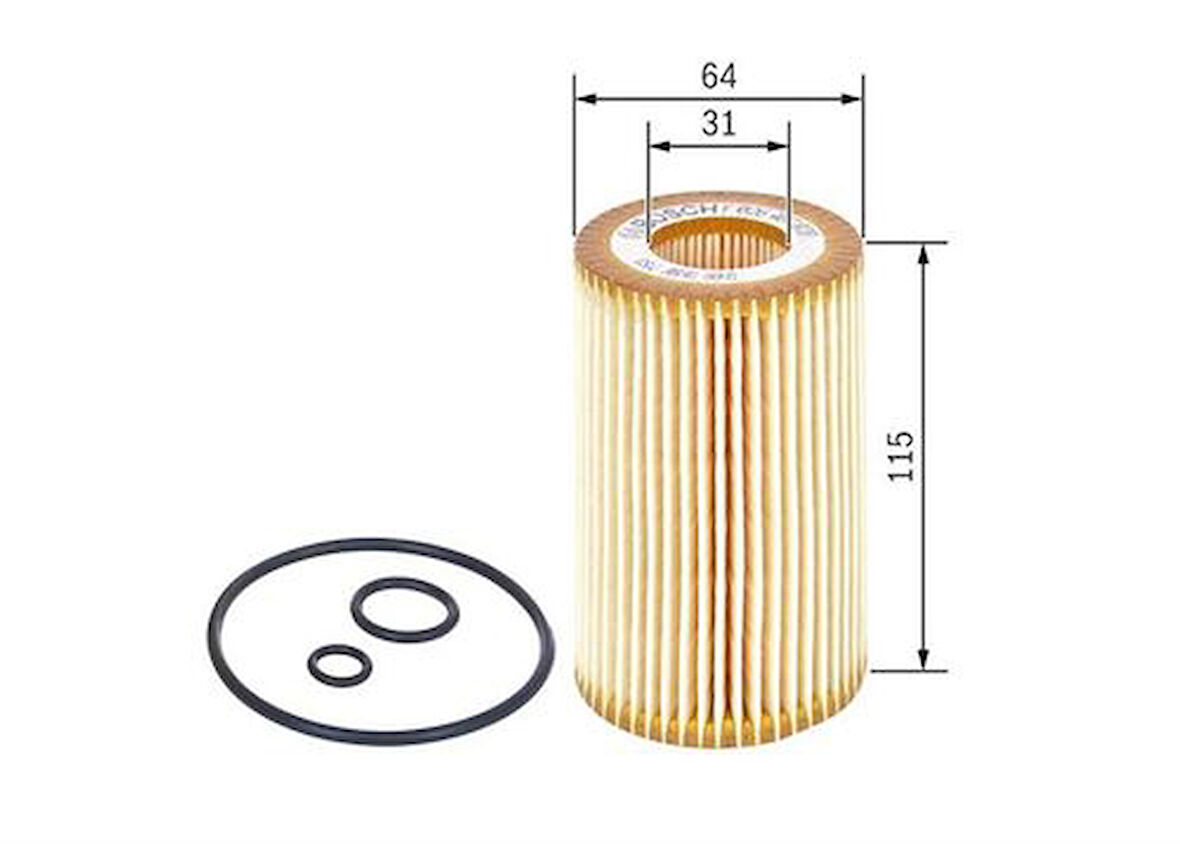 Bosch F026407070 Yağ Filtresi 15430RBDE02
