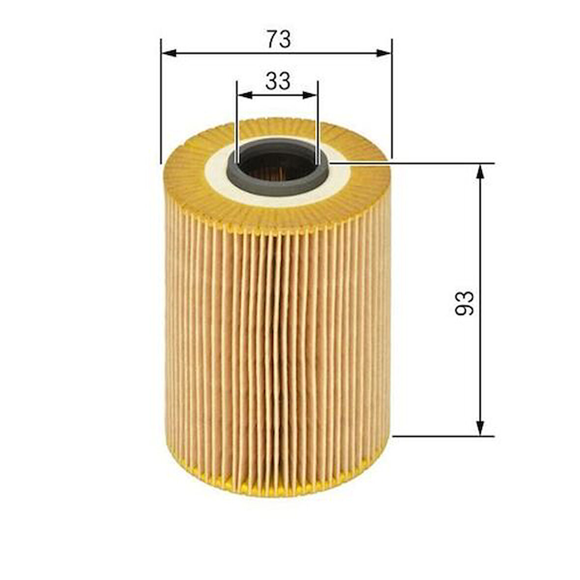 Bosch F026407073 Yağ Filtresi A17DTC Z17DTJ Z17Dtr Astra H Zafira B Astra J Mokka Corsa D Meriva A 5650375