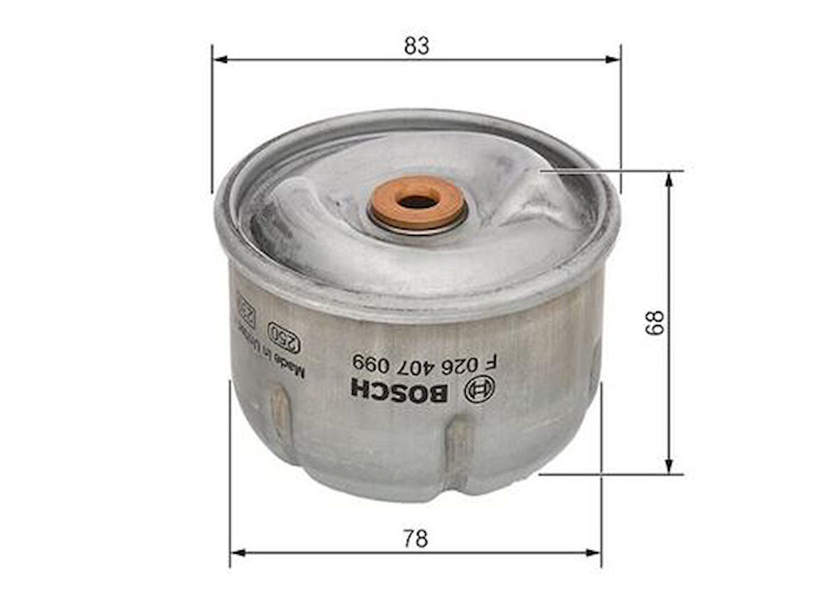 Bosch F026407099 Yağ Filtresi Land Rover Defender 6C1Q6N602BA