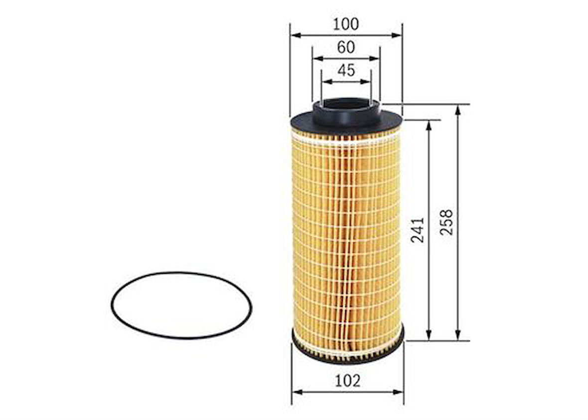 Bosch F026407120 Yağ Filtresi
