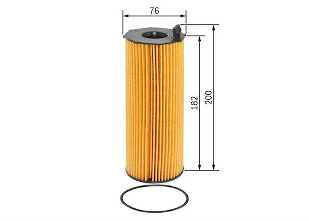 Bosch F026407126 Yağ Filtresi Range Rover 3 L322 3.6 06-12 Range Rover Sport I (L320) 3.6 D 06-12 LR002338
