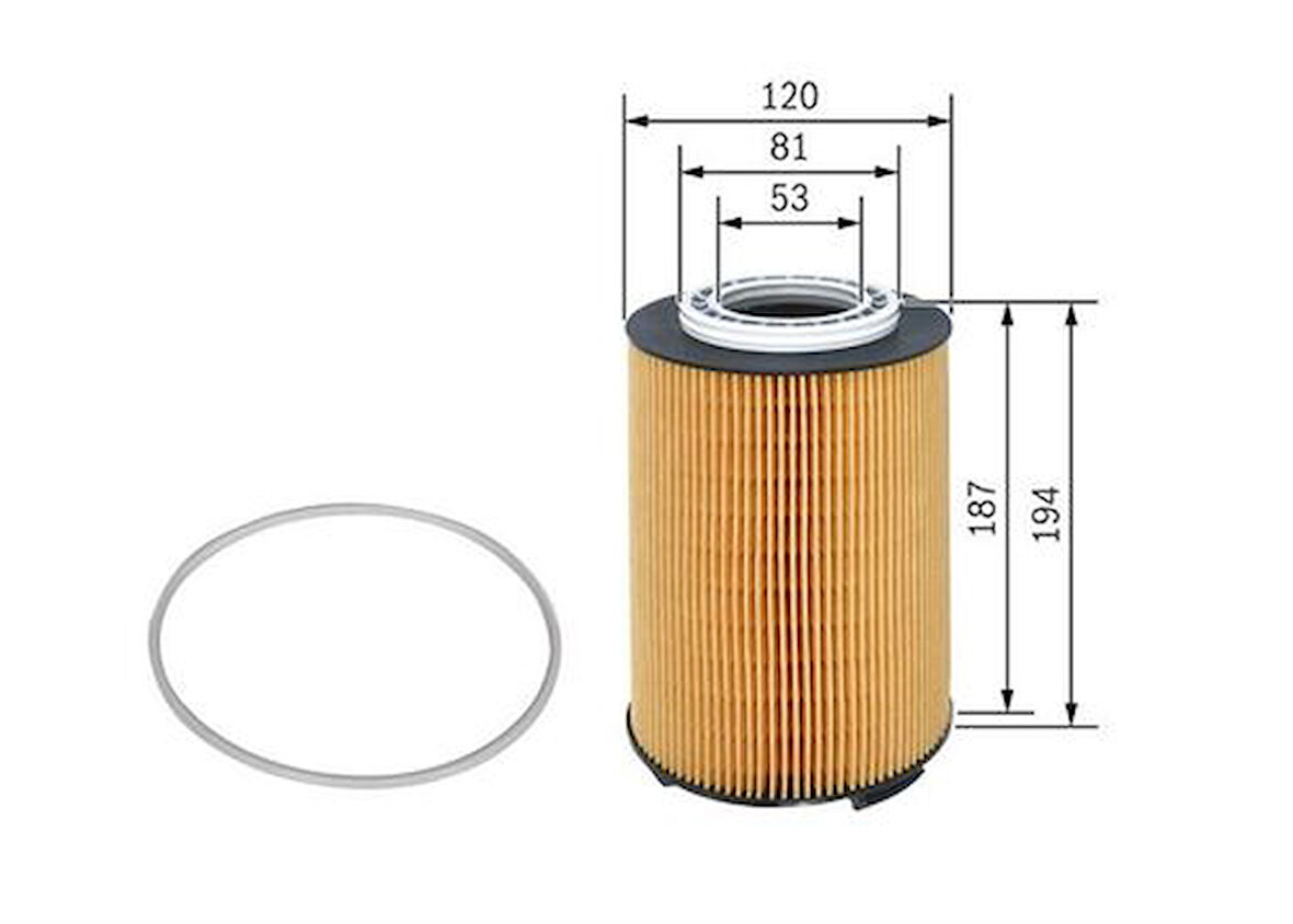 Bosch F026407191 Yağ Filtresi