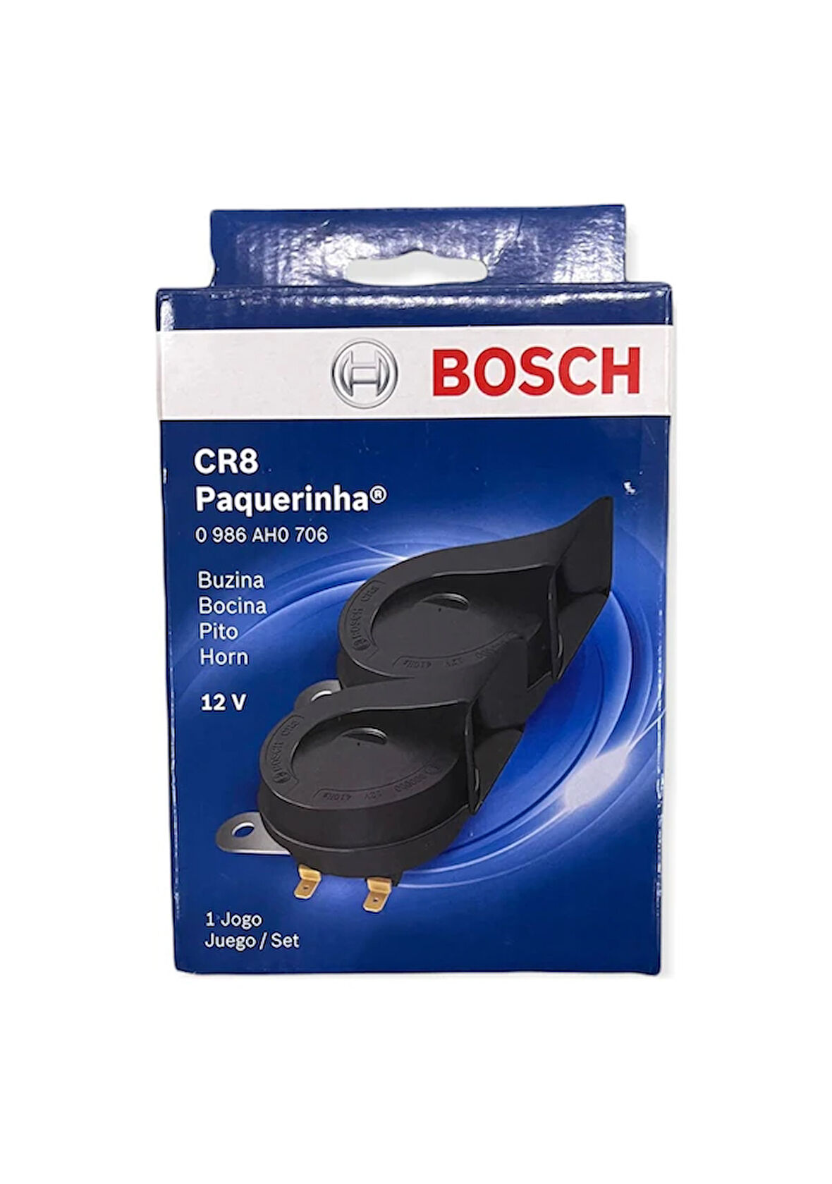 Bosch Dadat Salyangoz Korna Çift Fişli 12v 400/500 Hz 110 Db
