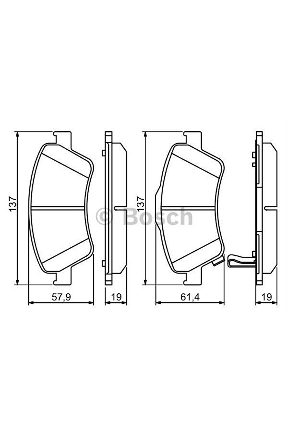 Fren Balatası On Wva 24121 Toyota Corolla 07 12 Aurıs 1 4 D4d Dızel 07 12