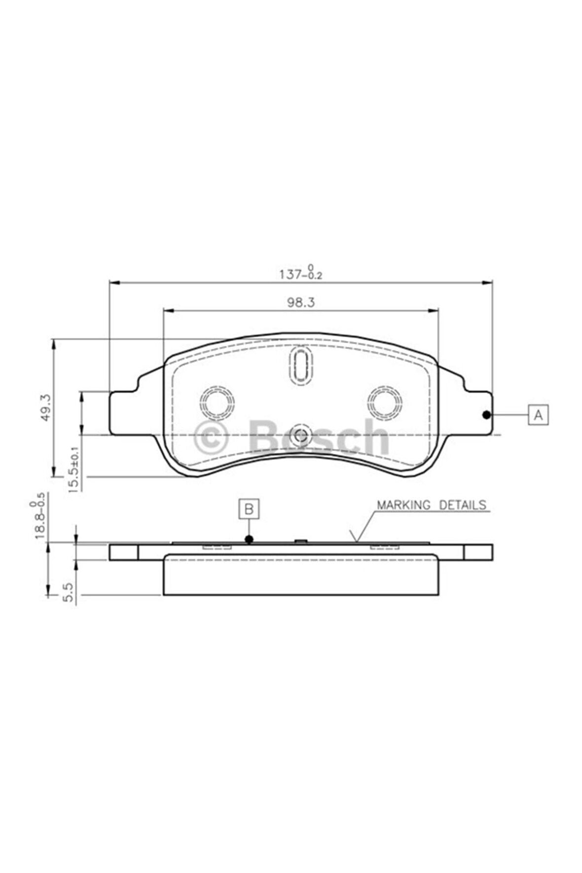 0986tb2408-0986494027 Ön Balata P206-p207-p307-partner-berlıngo-arka Disk Balata