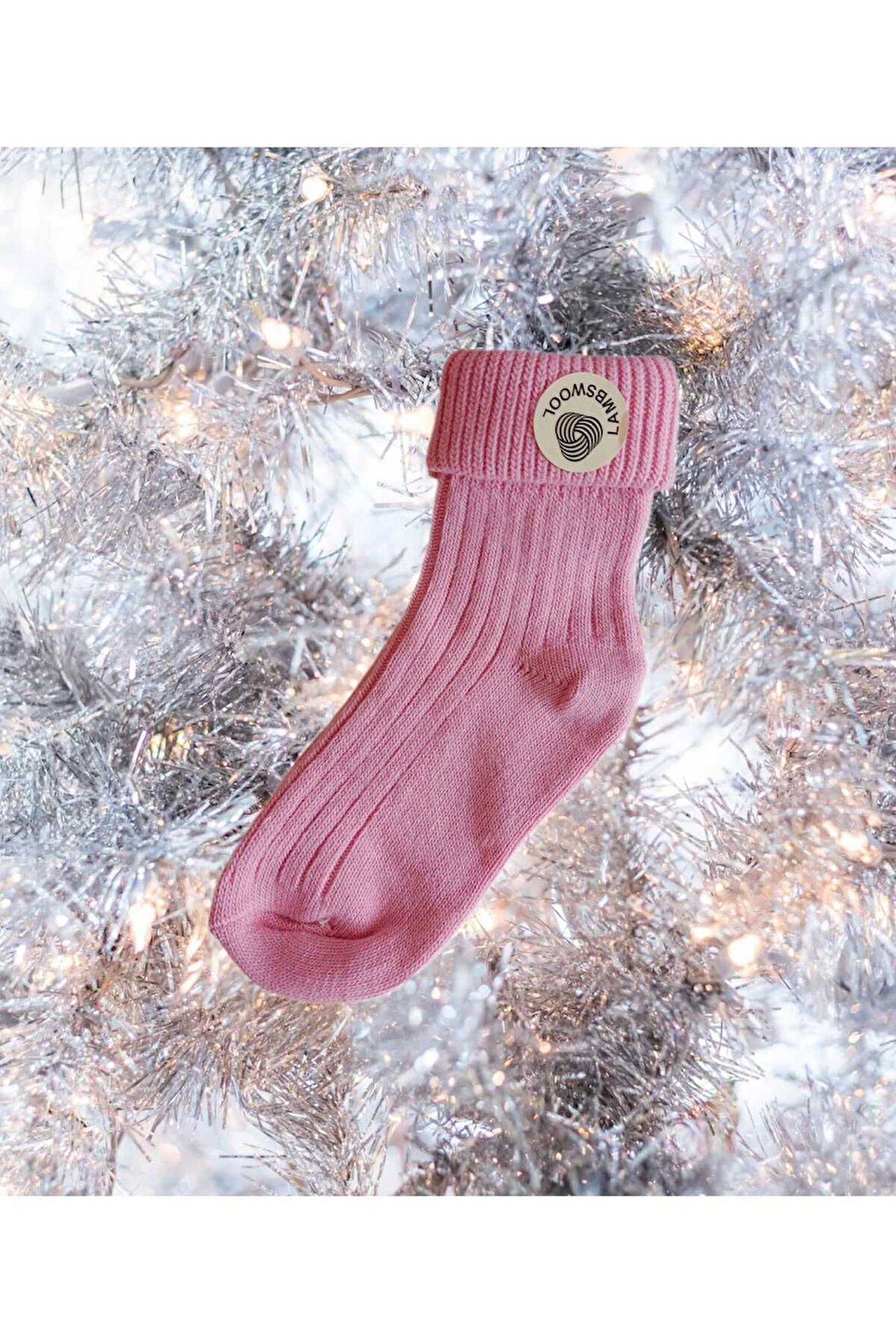 YÜNLÜ ÇORAP SOKET FİTİLLİ ERKEK UNISEX KADIN BOT ÇORABI, KALIN KIŞLIK KOKULU ÇORAP PEMBE