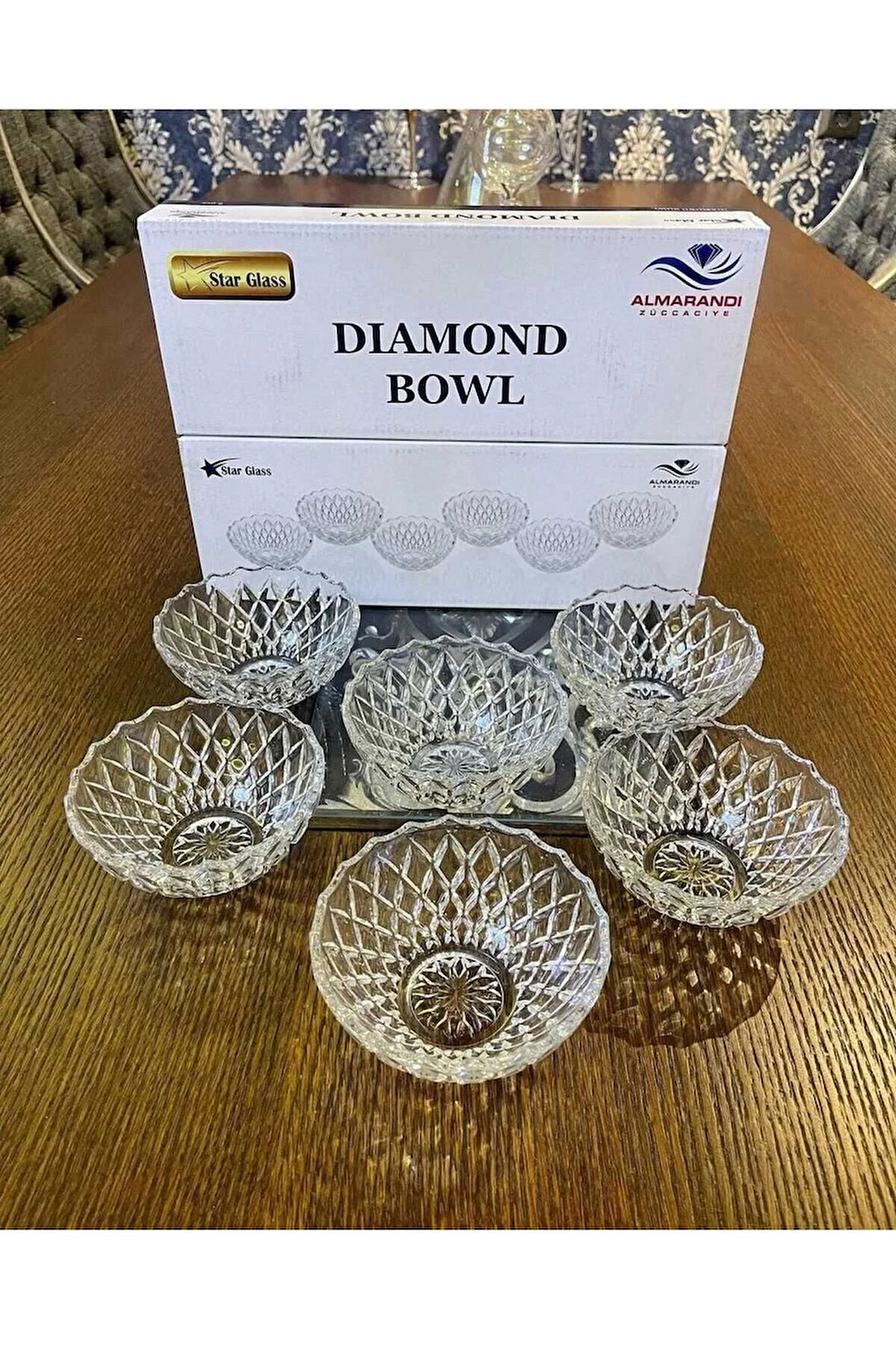 Dream Glass 6 Kişilik 6 Adet Kase Çerezlik