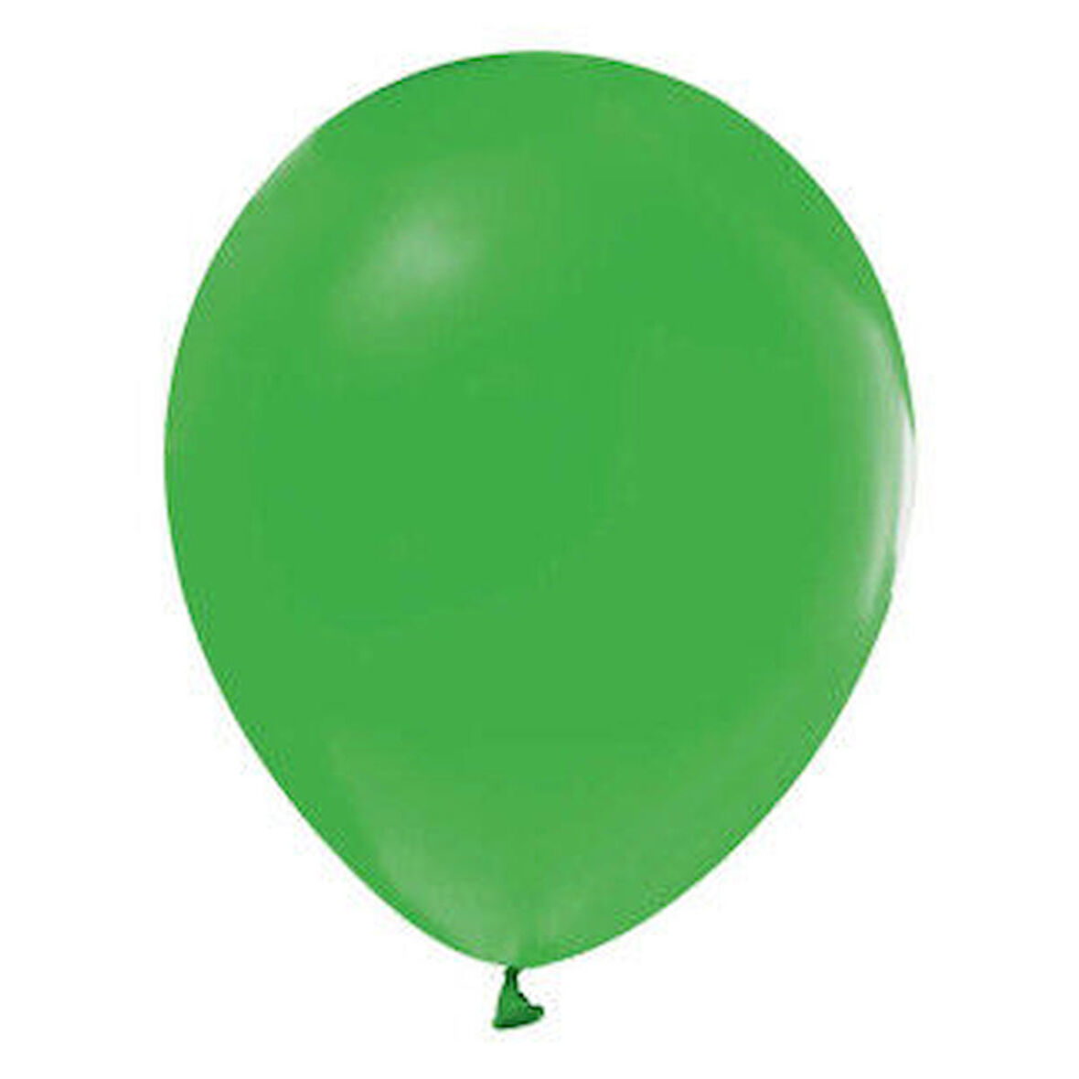 Metalik Yeşil Balon 12 İnch 30 Adet