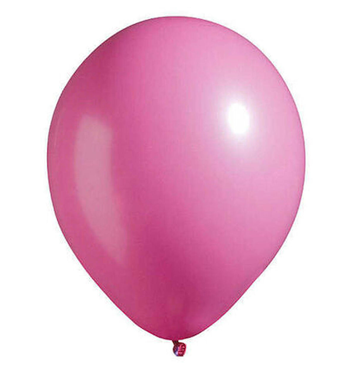Metalik Fuşya Balon 12 İnch 15 Adet
