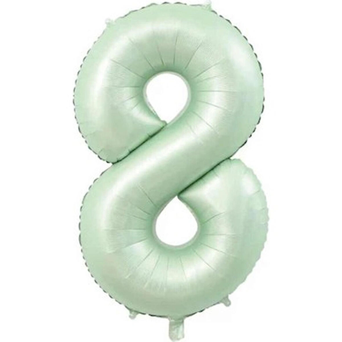 Benim Marifetlerim 8 Rakamı Su Yeşili Folyo Balon 40 inch 90 cm