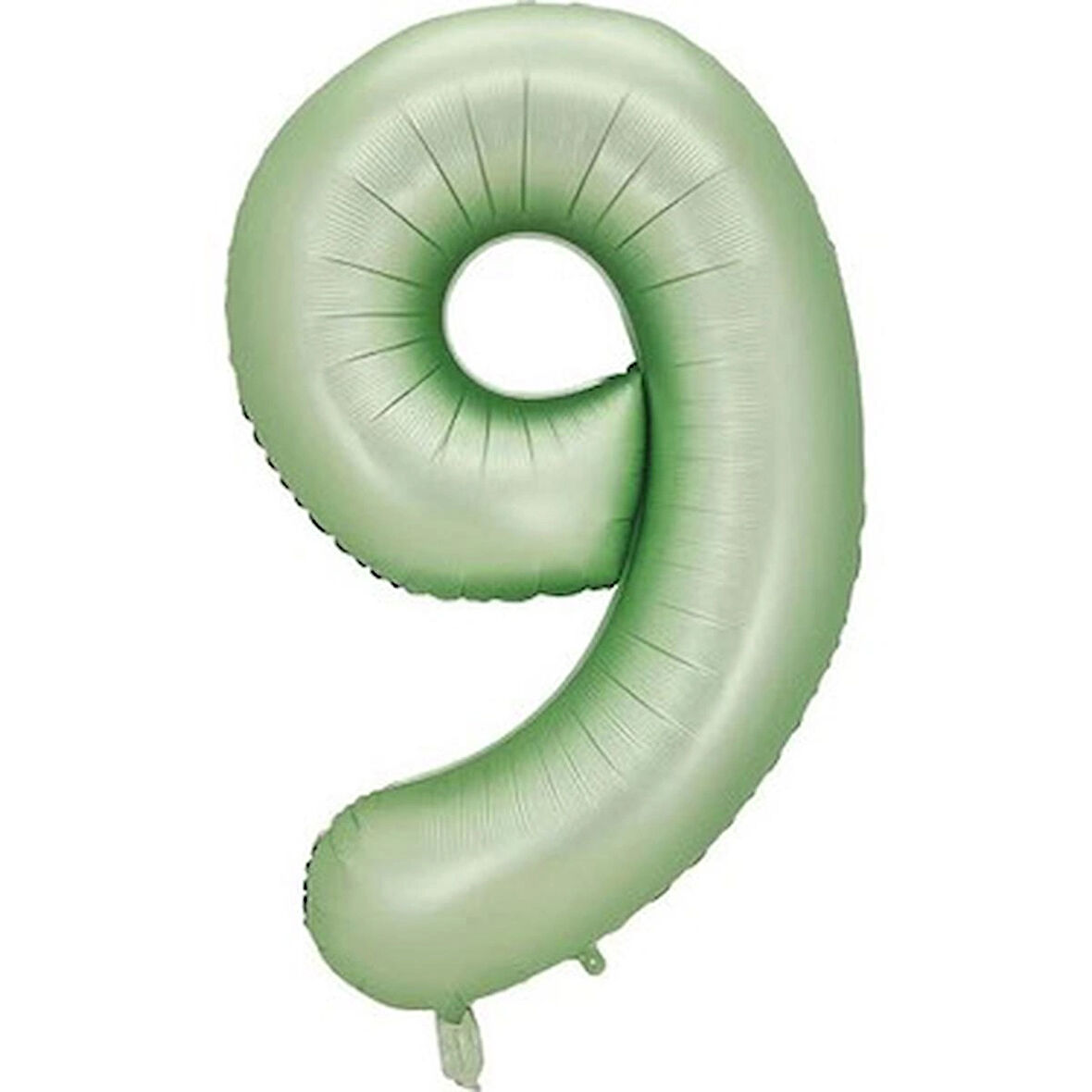 Benim Marifetlerim 9 Rakamı Su Yeşili Folyo Balon 40 inch 90 cm