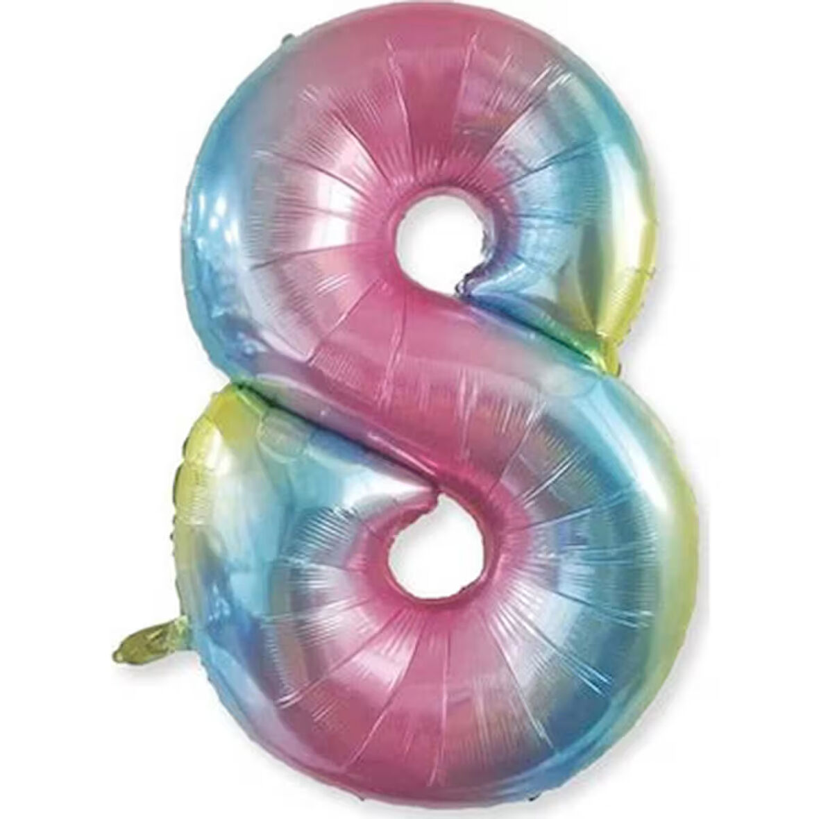 Benim Marifetlerim 8 Rakamı Rengarenk Folyo Balon 16 inch 40 cm