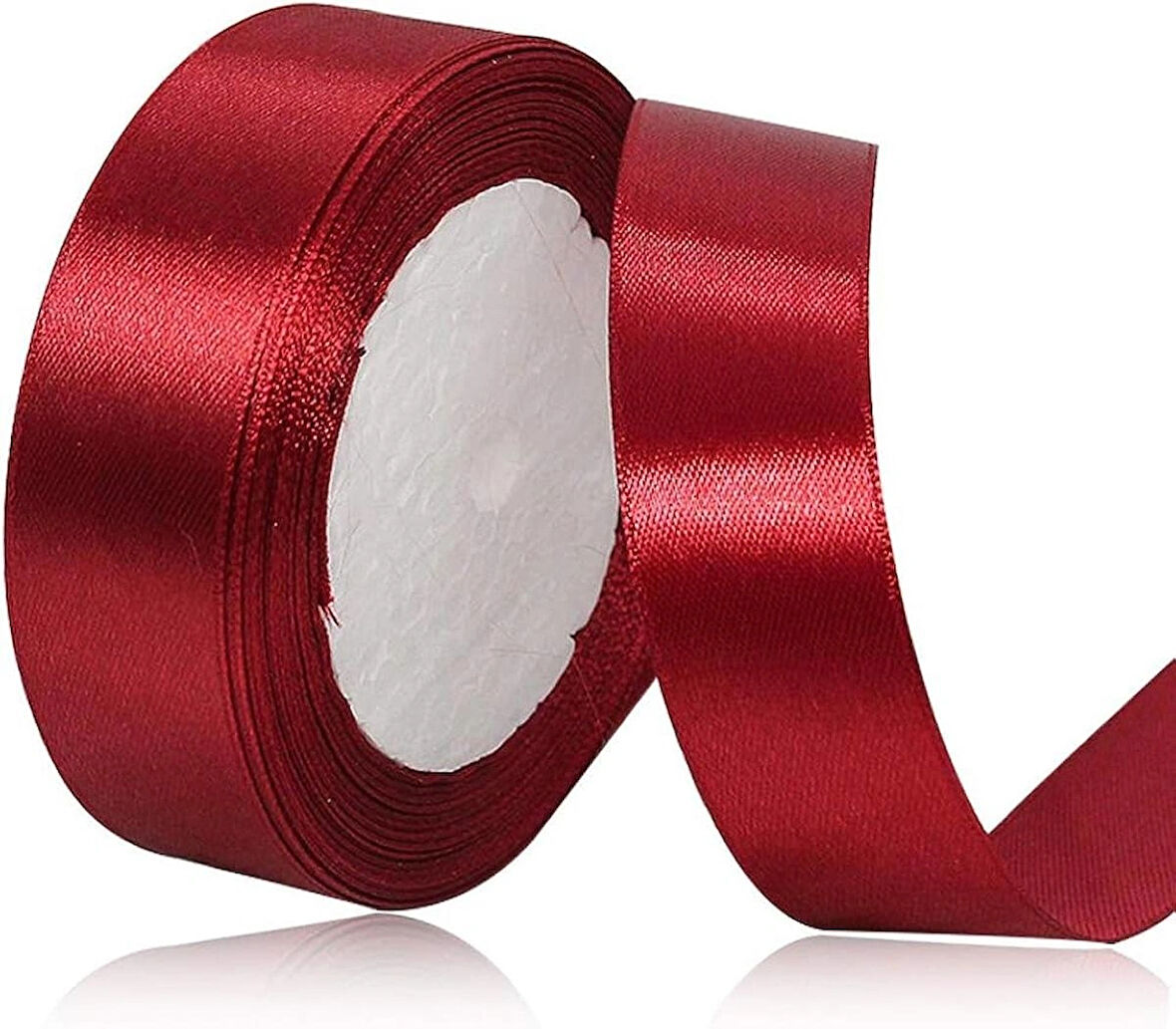 Benim Marifetlerim Bordo Saten Kurdele 2 cm 10 Metre