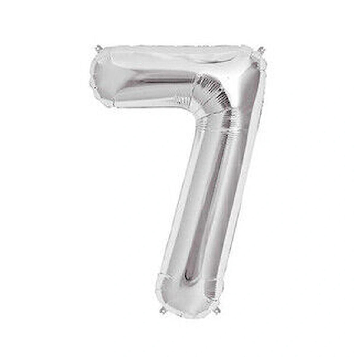 Benim Marifetlerim 7 Rakamı Gümüş Folyo Balon 34 inch 86 cm