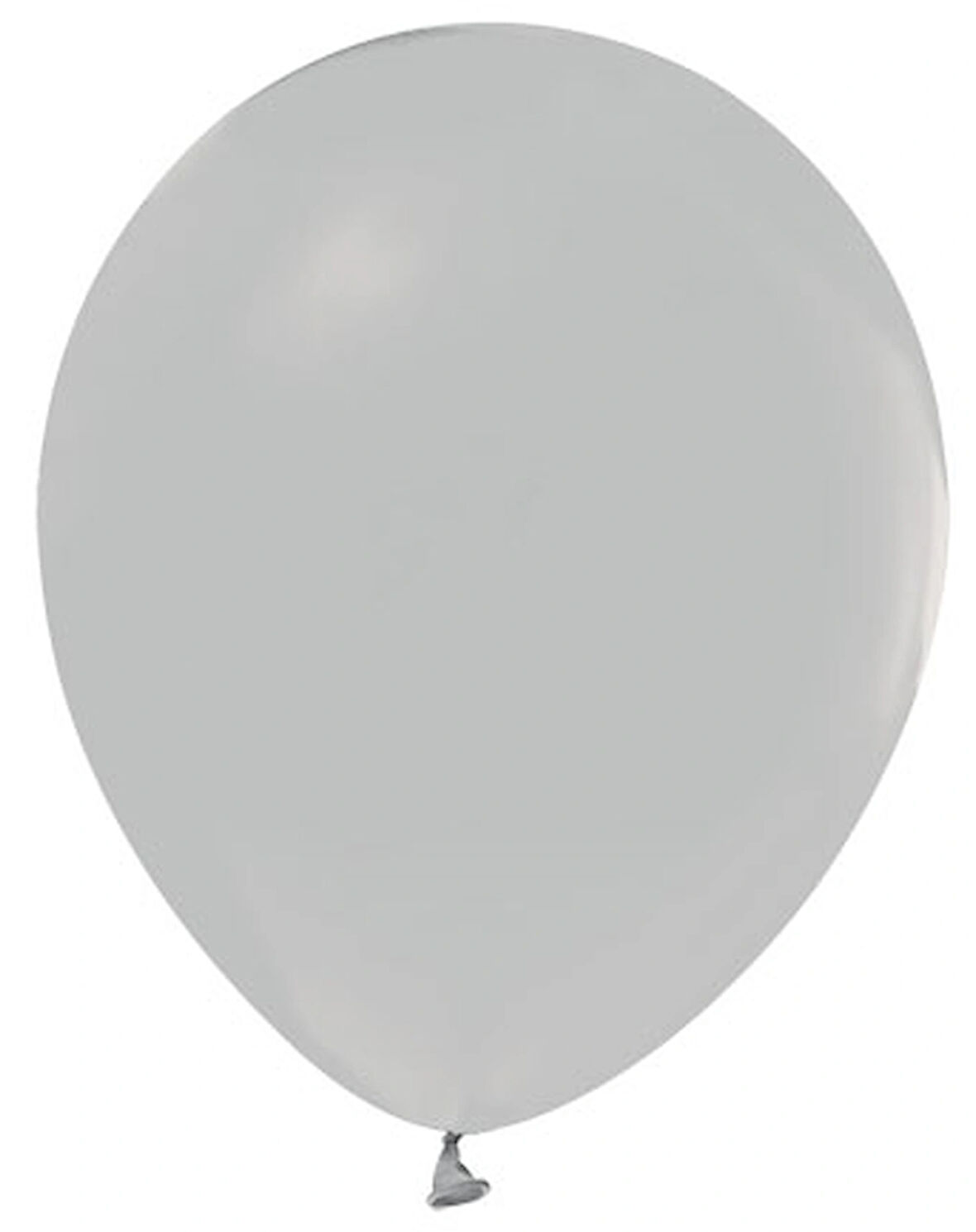 Benim Marifetlerim Düz Gri Balon 12 inch 10 Adet