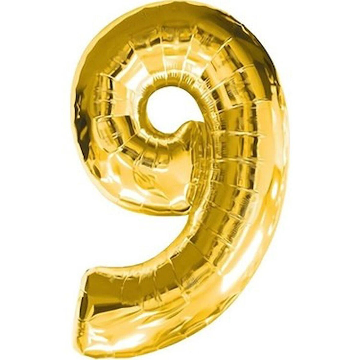Benim Marifetlerim 9 Rakamı Altın Folyo Balon 34 inch 86 cm