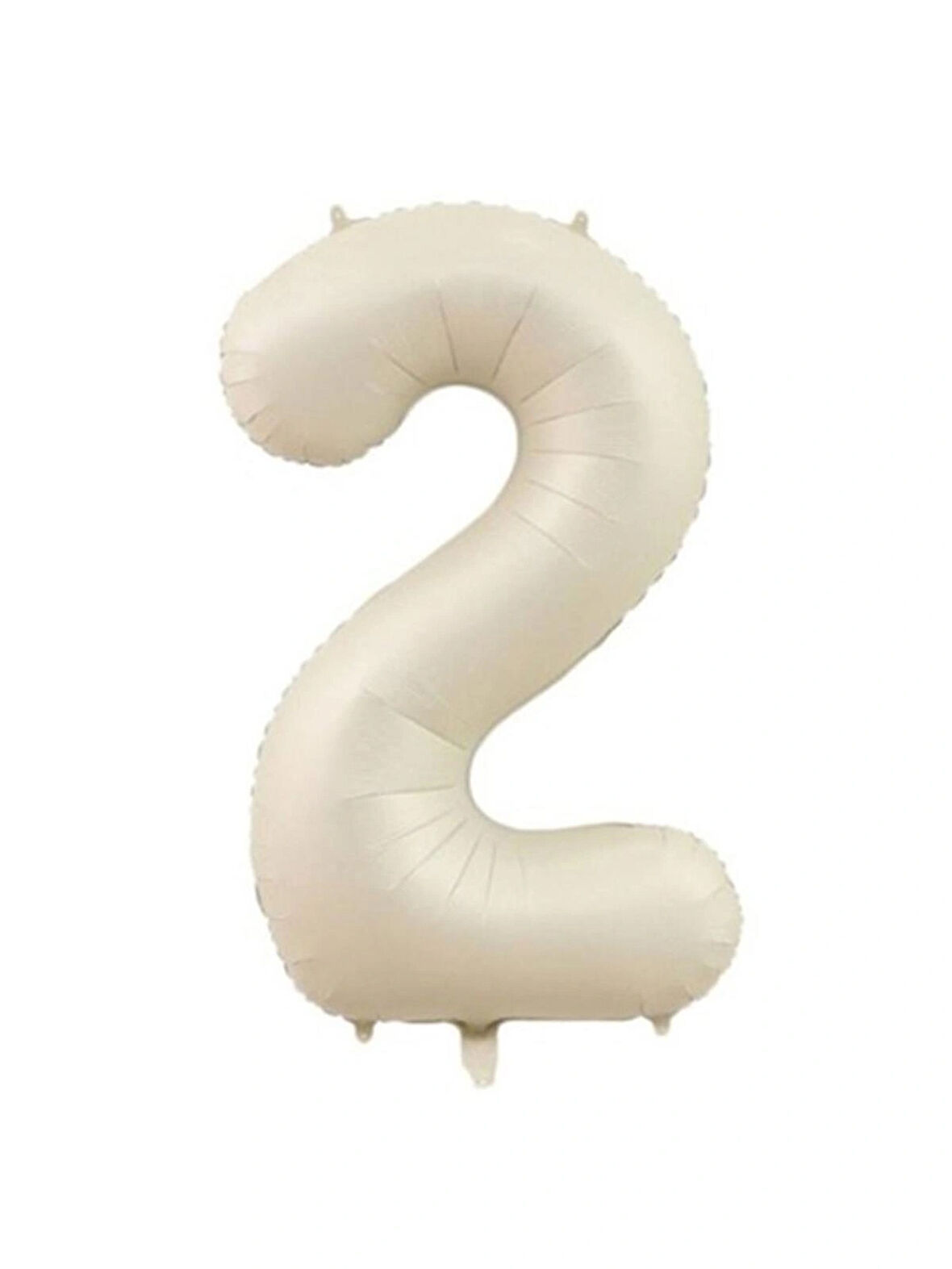 Benim Marifetlerim 2 Rakamı Krem Folyo Balon 34 inch 86 cm