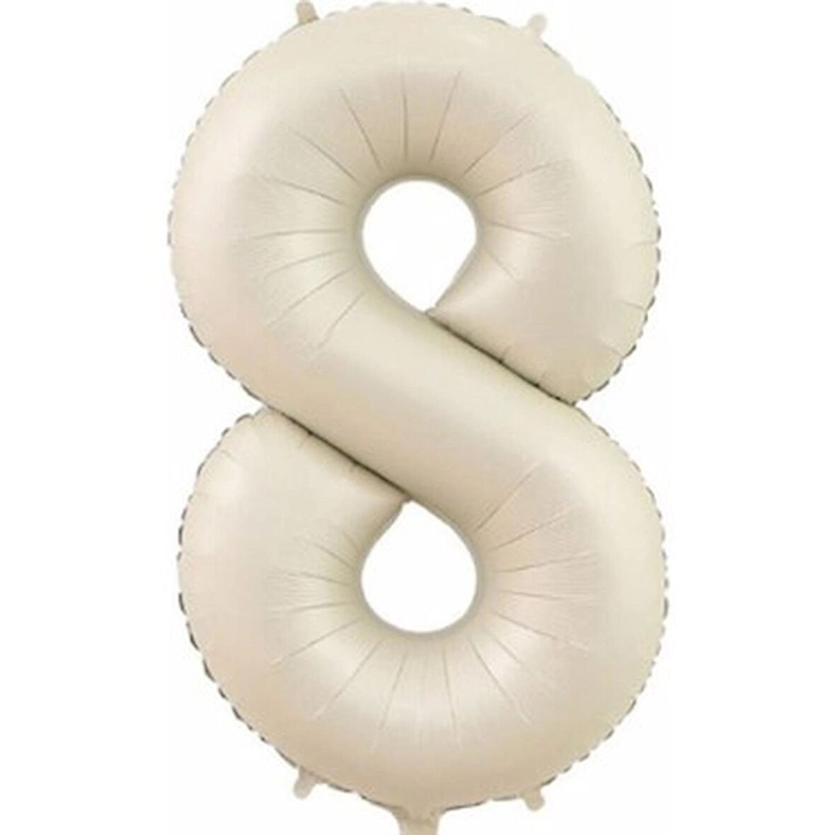 Benim Marifetlerim 8 Rakamı Krem Folyo Balon 34 inch 86 cm