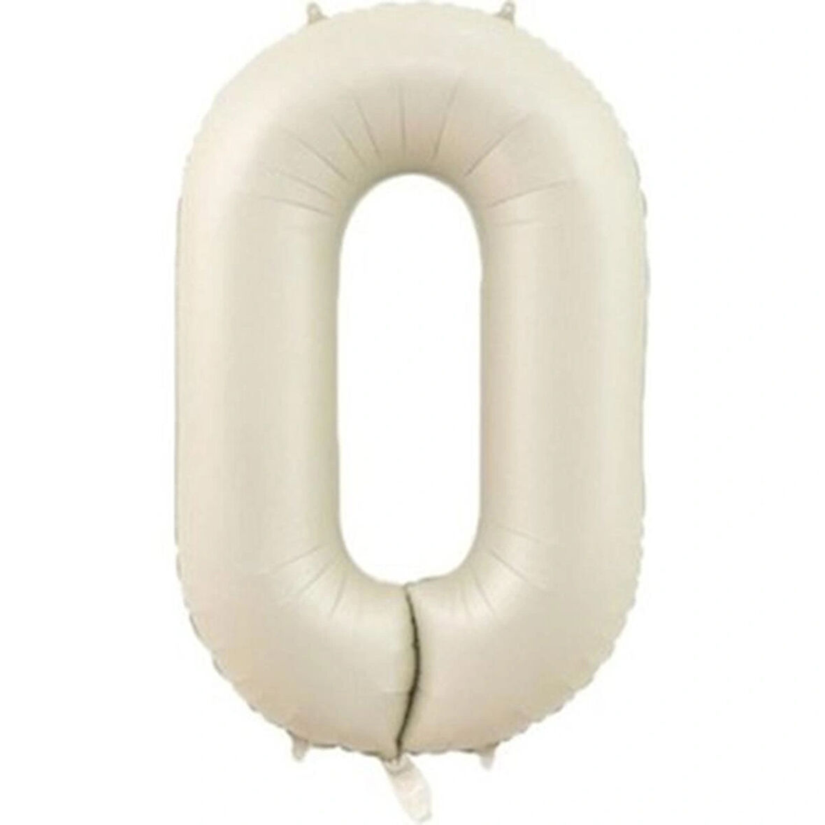 Benim Marifetlerim 0 Rakamı Krem Folyo Balon 34 inch 86 cm