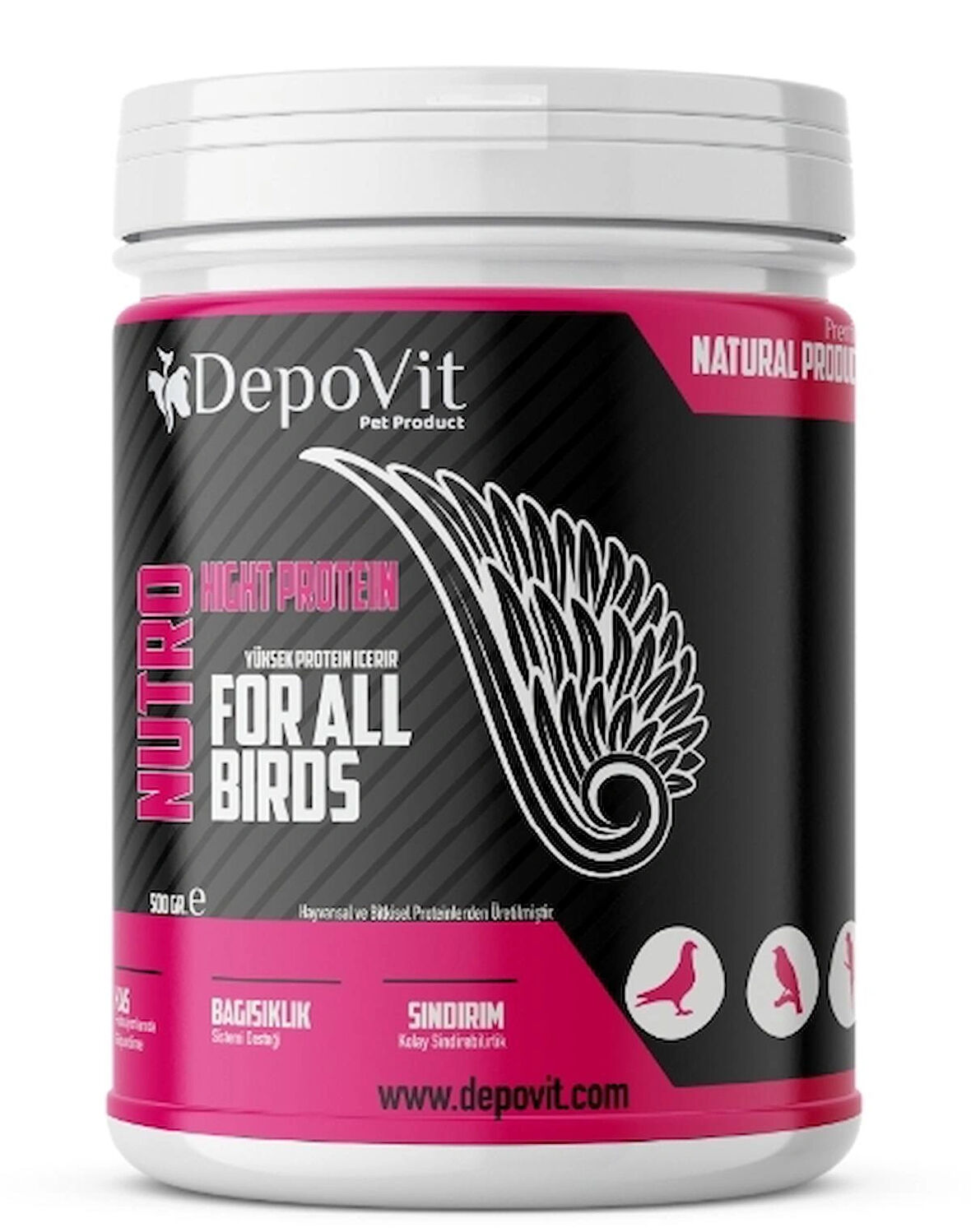 DEPOVİT Nutri Protein Tozu 500 Gr