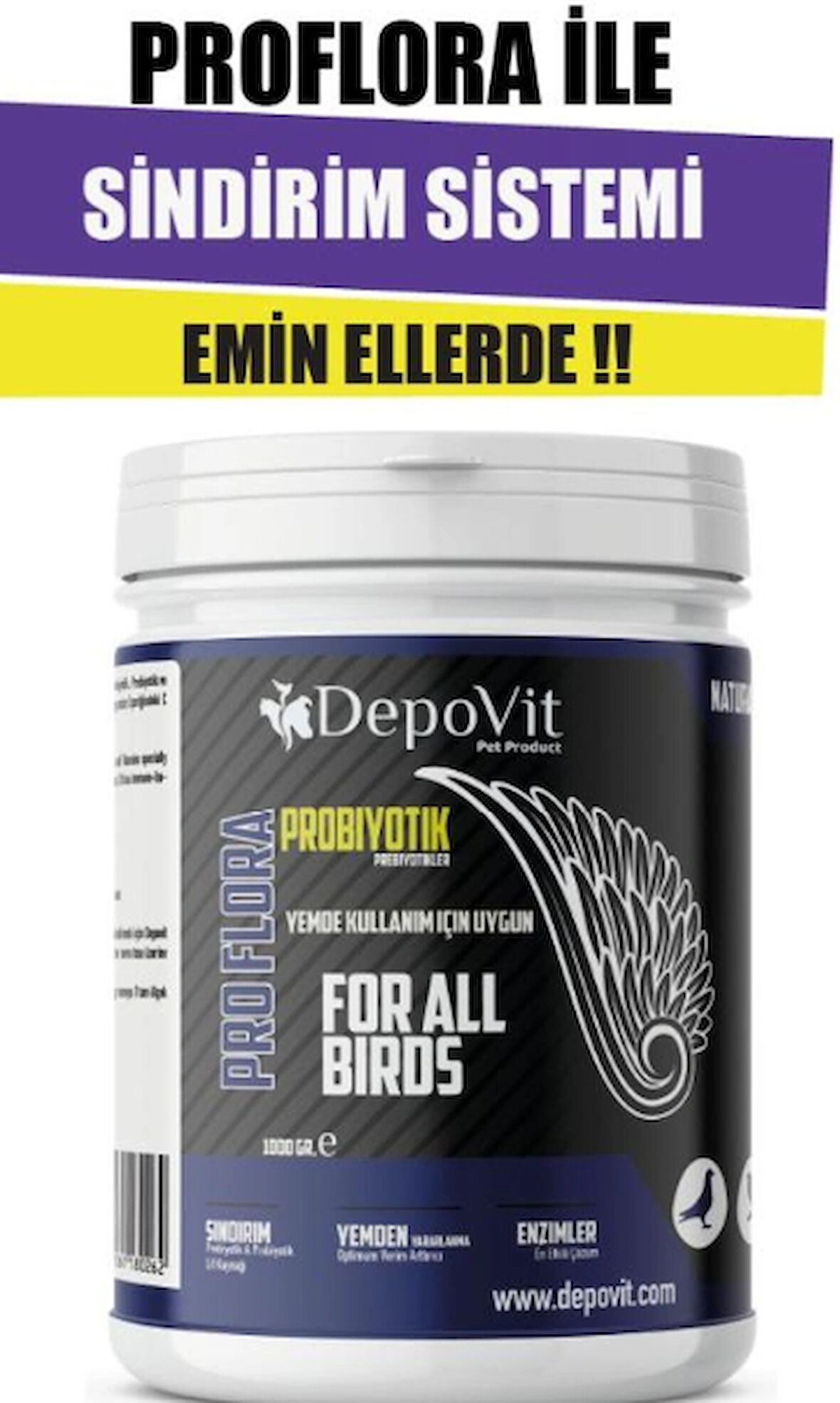 DEPOVİT Depovit Proflora Probiyotik & Prebiyotik Vitaminler