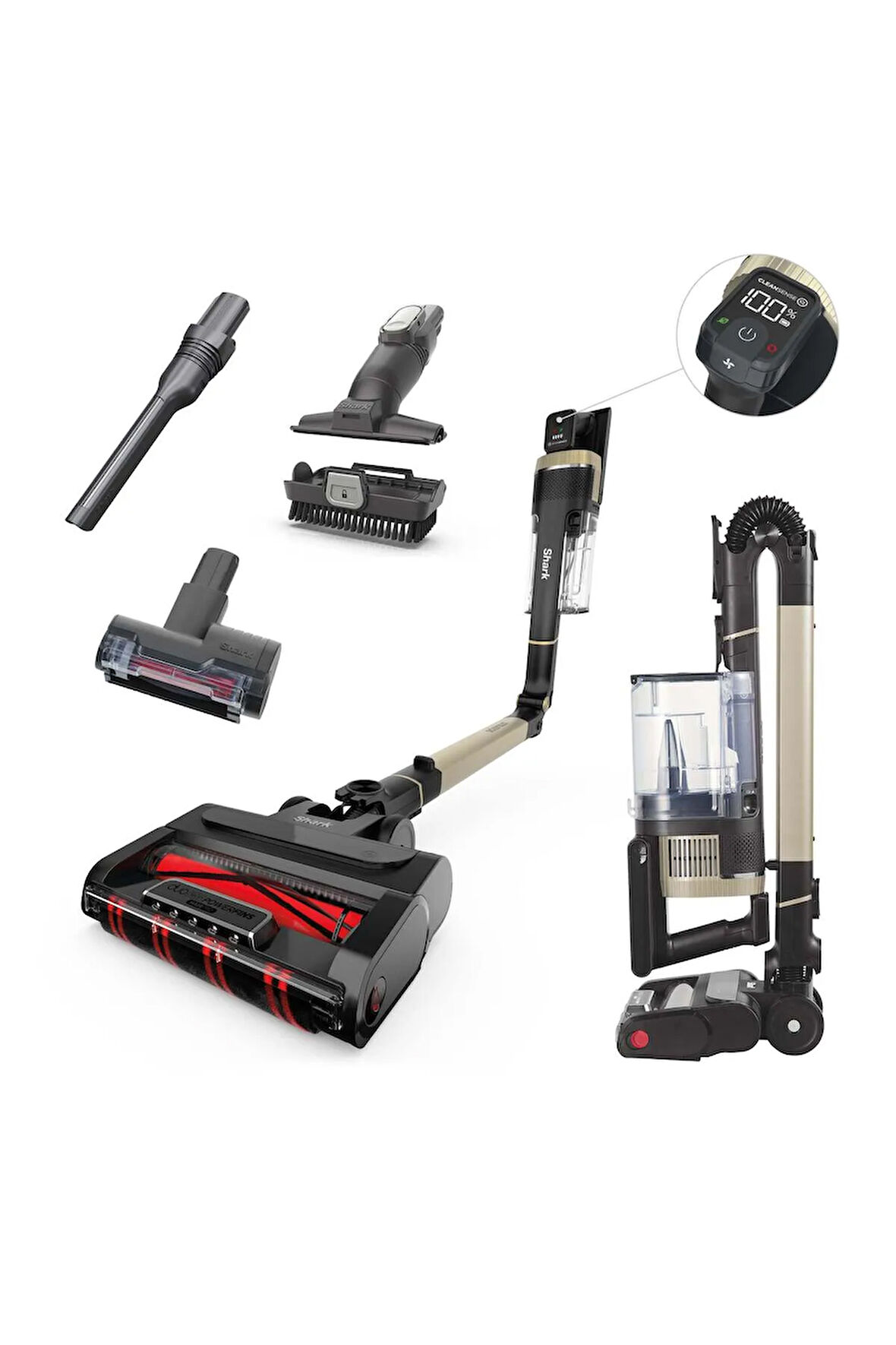 Shark Stratos Pet Pro Turbo Başlıklı Şarjlı Dikey Süpürge