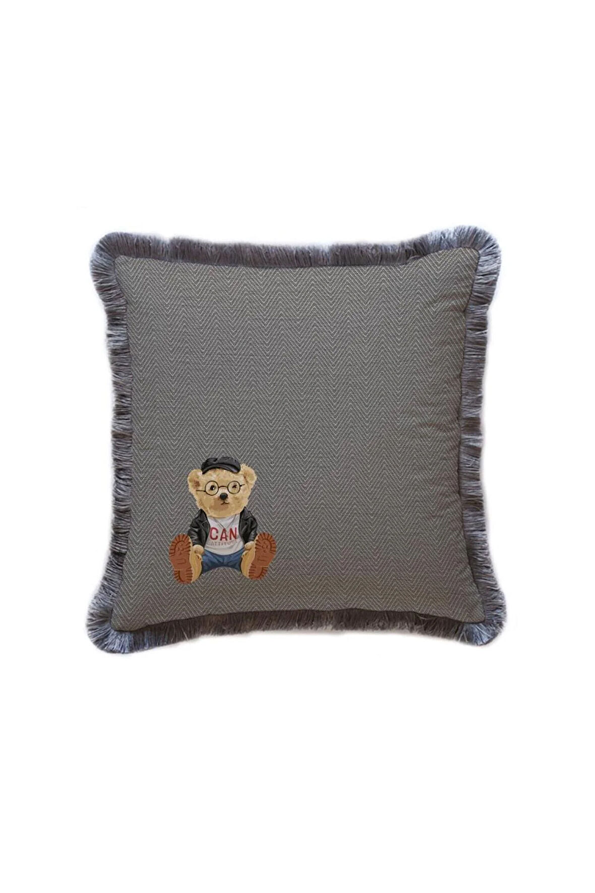 Relax Teddy Yastık/Kırlent (Dolgu Boncuk Elyaf, Ulusl. Yıkama Ve Solmama Sertifikası)