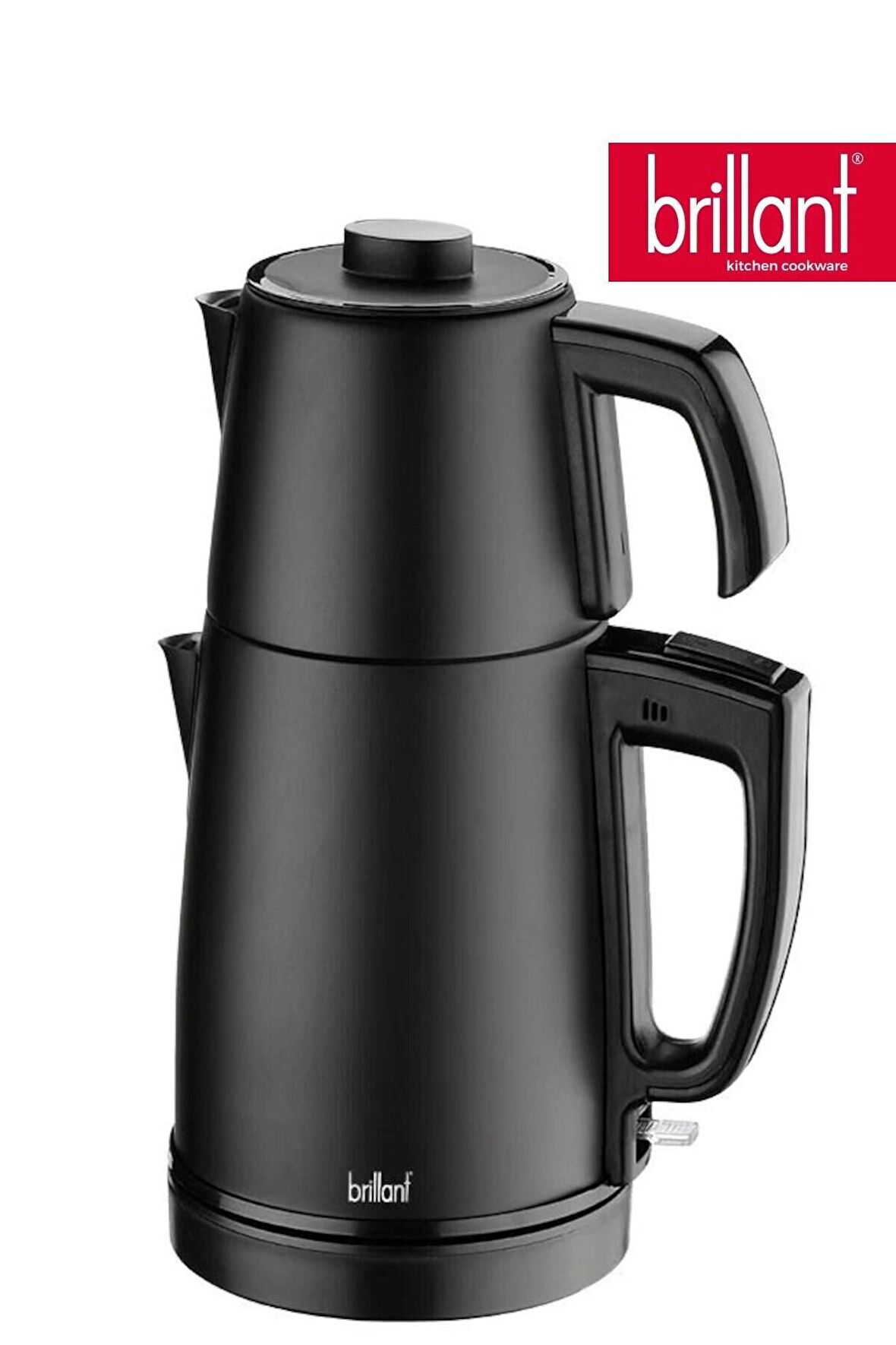 Brillant 2200 W Çay Makinesi Mat Siyah 
