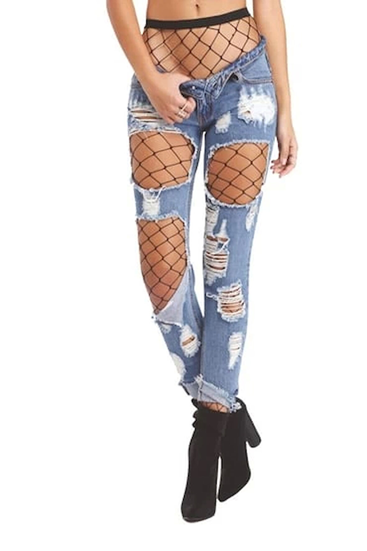 Daymod Fiona Beli File Külotlu Çorap